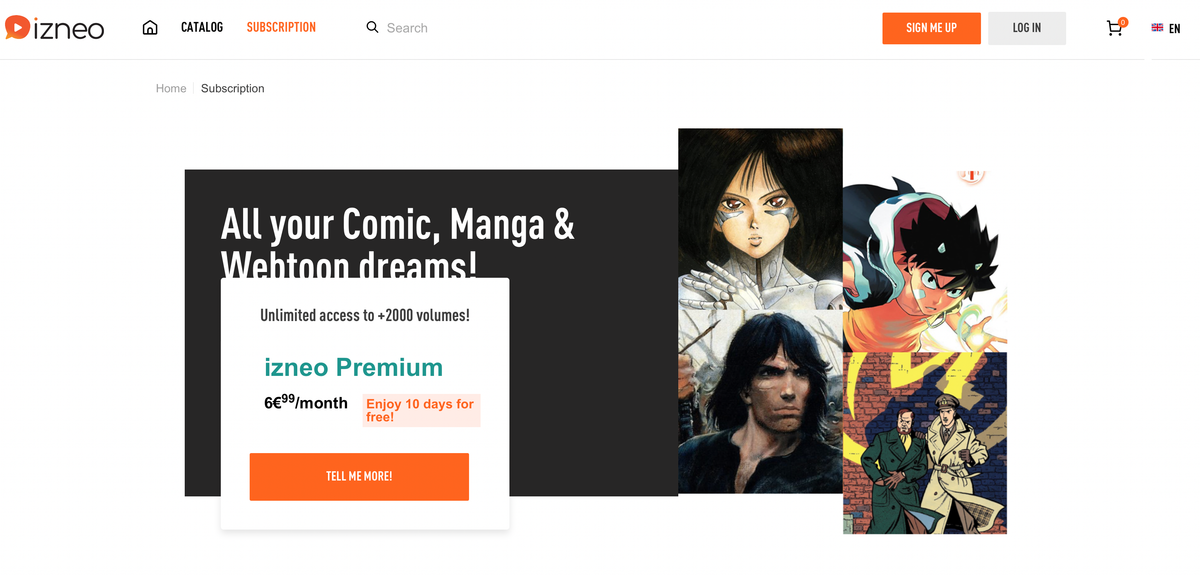 La lecture de BD, Comics, Manga réservée aux riches ? Coup de gueule contre Iznéo