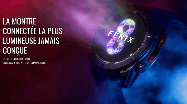 Garmin sort sa Fenix 8 Pro