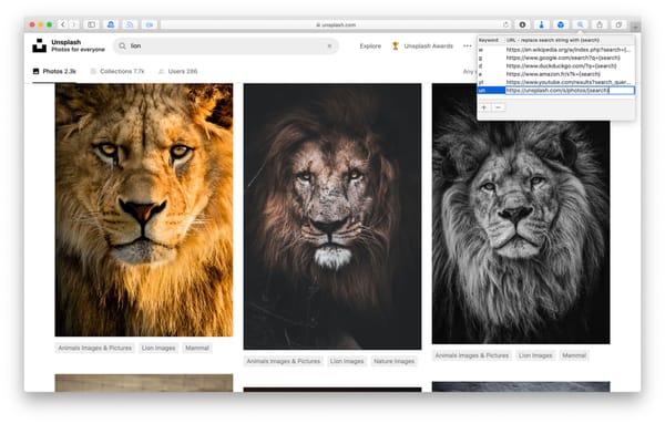 Rechercher rapidement sur des sites depuis Safari 14